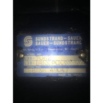 Sauer Danfoss (Sundstrand) Piston Pump