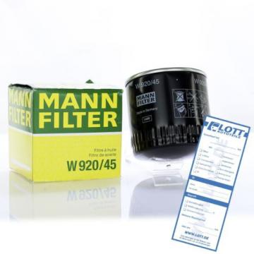 MANN-FILTER Ölfilter