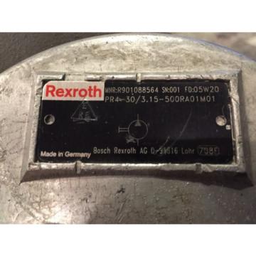 REXROTH Radial Piston Pump MNR:R901088564  PR4-30/3.15-500RA01M01