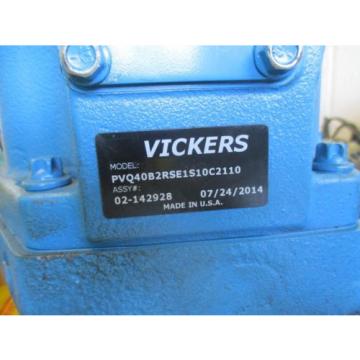 NEW VICKERS HYDRAULIC PUMP PVQ40B2RSE1S10C2110