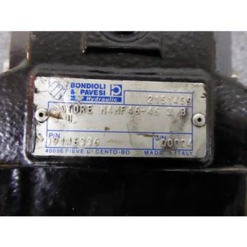 NEW BONDIOLI &amp; PAVESI HYDRAULIC MOTOR M4MF46-46-3-B-8-U # 39146336