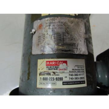 Nippon Gerotor Motor w/top-212-HWM Hydraulic pump Okuma MC50VA