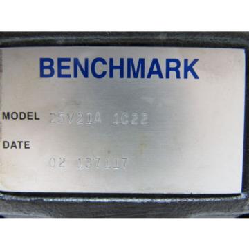 Benchmark/Vickers 25V21A-1C22 Rebuilt Hydraulic Single Vane Pump 7/8&#034; Shaft