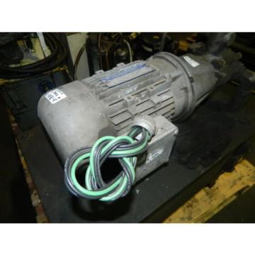 2 HP AC Motor w/ Continental Hydraulic Pump and Tank, PVR6-6B0B-RF-0-1-F, Used