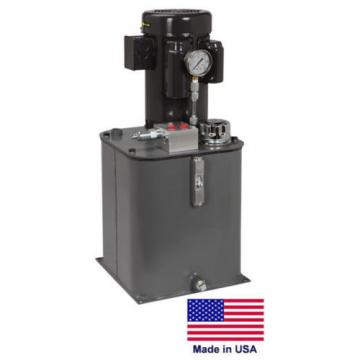 HYDRAULIC POWER SYSTEM Self Contained - 115/230V - 1 Ph - 2 Hp - 5 Gal Reservoir