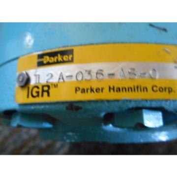 NEW Parker IGR 112A-036-AS-0 LOW SPEED HIGH TORQUE