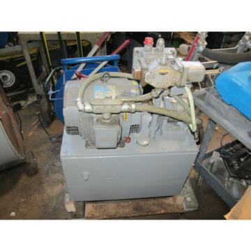 RACINE PFGA1A011FR PUMP, 7.5 HP BROOK INDUCTION MOTOR, RACINE 4 WAY VALVE, TANK