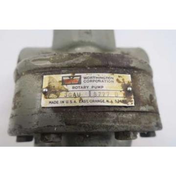 WORTHINGTON 3GAU 1 IN NPT IRON ROTARY GEAR PUMP D549888