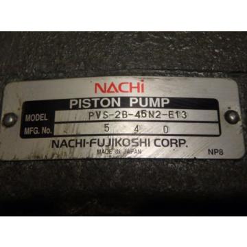 NACHI PISTON PUMP_PVS-2B-45N2-13_PVS2B45N213