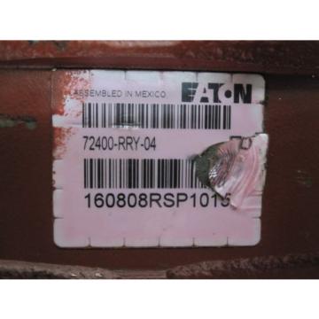 EATON PISTON PUMP 72400-RRY-04