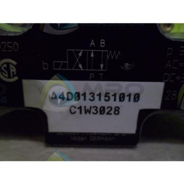 DENISON A4D013151010 HYDRAULIC VALVE Origin NO BOX