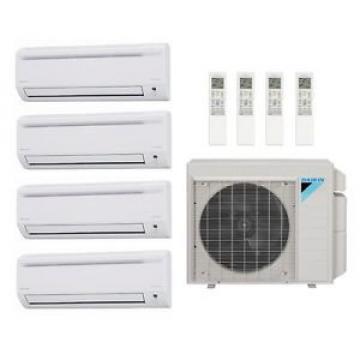 28,000 Btu 177 Seer Daikin Multi Zone Mini Split Heat Pump System - 7K-7K-7K-7K