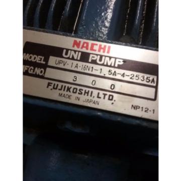 Nachi Piston Pump PVS-1B-16N1-2535A _ UPV-1A-16N1-15A-4-2535A_NICE