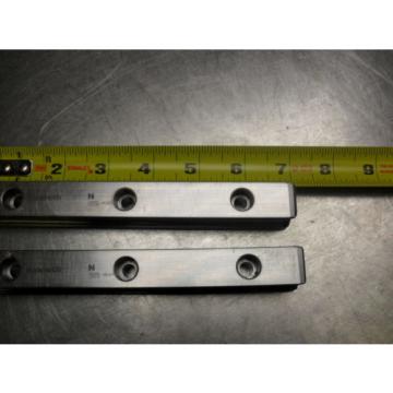 qty 2 - Rexroth 7873 16Q01 Linear Bearings Rail Guild 175MM long x 23MM wide