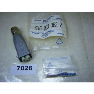 Mannesmann Rexroth Plug 546 033 362 2 7026