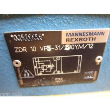 Rexroth ZDR 10 VP5-31/50YM/12 Directional Valve