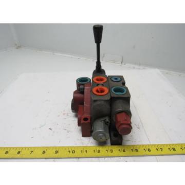 Kontak Manual Hydraulic Directional Control Valve 3Position &amp; Pressure Regulator