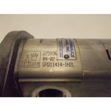 Prince SPD-11414-1H2L Double Gear Pump