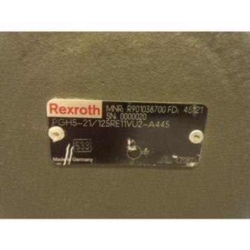 Rexroth hydraulic gear pump PGH5 size 125