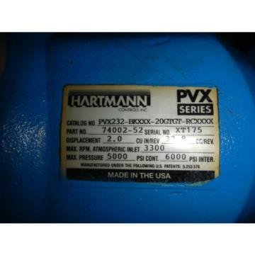 Hartman PVX232BKXXX-20GT-GT-RCXXX 30 HP 15 GPM Hydraulic Pumping System