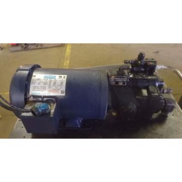 Parker Hydraulic Pump PVP1636RM12 W/MOTOR_3HP C143T17FZ1B_230/460 VOLT