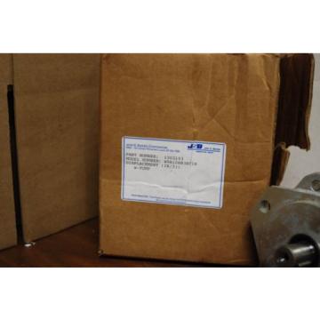 JOHN S. BARNES HYDRAULIC PUMP 1303193 JBS W9A1-08-R-3-B-O1-N NEW KEYED SHAFT