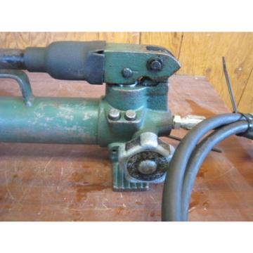 SIMPLEX P42 HYDRAULIC HAND PUMP With Hose 10,000PSI Free Shipping Used