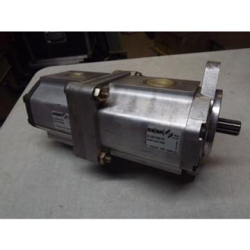 SALAMI Dual Hydraulic Gear Pump 3PB, 3PB46D-R55S3 and 3PB33D-R87S3 New NOS 46Cm3