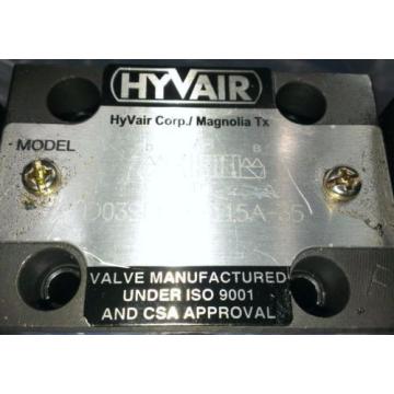 D03SD-2F-115A-35, Hyvair, Pilot Valve