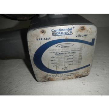 Continental PVR15-15BSR-RM-0-1860-F 15GPM Hydraulic Press Comp Vane Pump