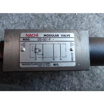 Origin NACHI MODULAR VALVE # OG-G01-P2-E21