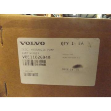 VOLVO LOADER STEERING HYDRAULIC PUMP VOE 11026949 Origin EATON OEM L120C L150 L150C