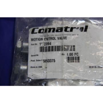 Comatrol Sauer Danfoss Motion Control Hydraulic Valve Assembly 11103994