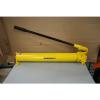 ENERPAC P-801 STEEL HYDRAULIC HAND PUMP 2 SPEAD NICE!