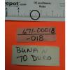 O-Rings -018 Buna N 70 Duro Denison p/n 671-00018, 1000 pcs #1 small image