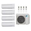 42,000 Btu 177 Seer Daikin Multi Zone Ductless Mini Split Heat Pump System