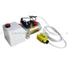 3 Quart 12Volt DC Double-acting High Quality Hydraulic Pump-Dump Trailer #1 small image