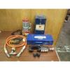 SOMERSET UT10-A1 HYDRAULIC PUMP &amp; HUSKIE EP-610HN HYDRAULIC CRIMPER W/DIE,CASES #1 small image