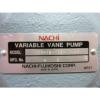 NACHI VARIABLE VANE PUMP VDR-1B-1A2-CU-22 #2 small image