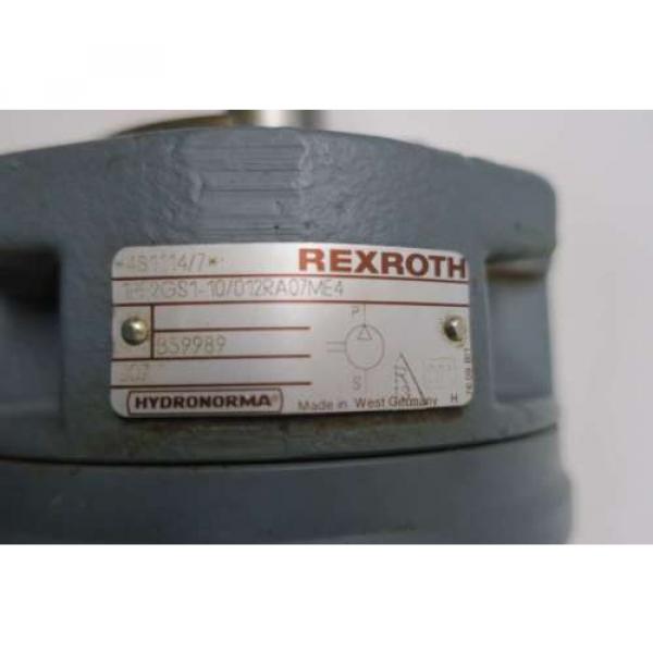 REXROTH 1PF2GS1-10/012RA07ME4 HYDRAULIC GEAR PUMP D539251 #6 image