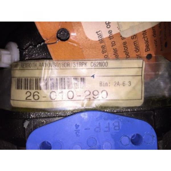 Rexroth Hydraulic Pump AA10VS018DR 31RPK C62N00 R910940516 #4 image