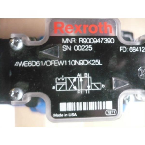 origin Rexroth R978912400 H-4WEH25HD64/OF6EW110N9ETDK25L Valve #5 image