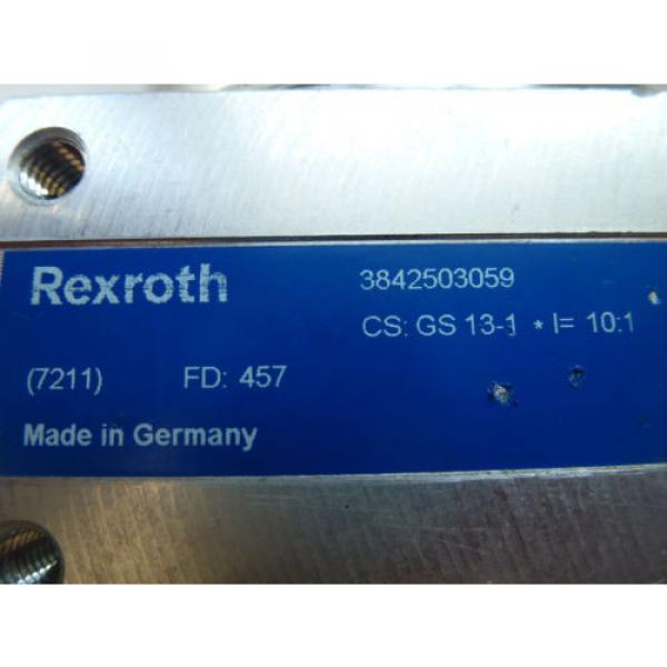 REXROTH Egypt Australia 3842503059 ANGLE GEAR CS: GS 13-1 * I=10:1 Ø 9mm or 6kant 17mm #5 image