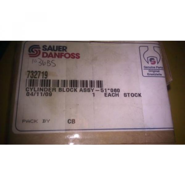 GENUINE SAUER DANFOSS CYLINDER BLOCK ASSEMBLY 51V060 - 732719 #6 image