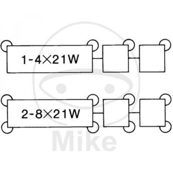 Hella Blinkgeber Blinkrelais 12V 4-polig Hubladebühne 4AZ 003 787-081 #4 image