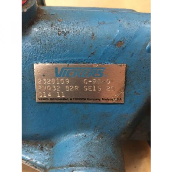 NEW VICKERS 2328159 HYDRAULIC PUMP PVQ32 B2R SE1S 20 C14 11 #6 image