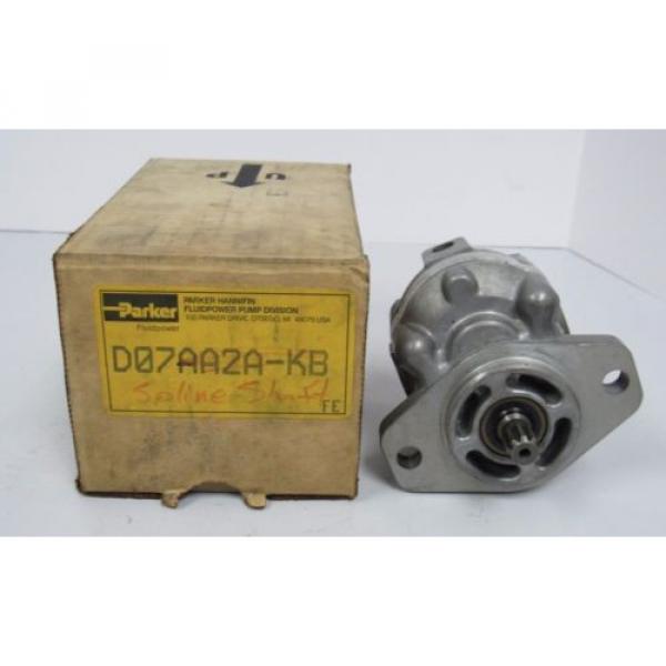 PARKER D07AA2A-KB HYDRAULIC GEAR PUMP #1 image