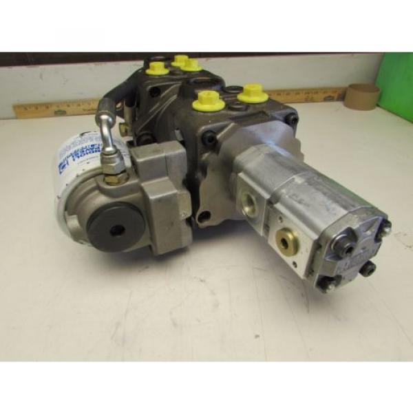 BONDIOLI &amp; PAVESI TANDEM VARIABLE HYDRAULIC PUMP 25-A-R6 BU-81  N/NIB MAKE OFFER #9 image