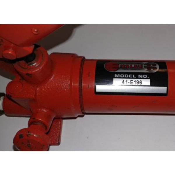 Ensley P41 E196 High Pressure Single Speed Hydraulic Hand Pump #3 image