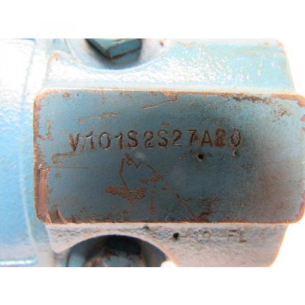 Vickers V101S2S27A20 Single Vane Hydraulic Pump 1&#034; Inlet 1/2&#034; Outlet #11 image